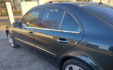 Mercedes E-klass W211 2002–2009 Yttre fönsterlister (rostfritt stål) SD, Carmos - turkiskt stål (4 st) foto 9
