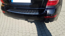 Mercedes ML W164 2005–2011 Bakre stötfångarskydd OmsaLine (rostfritt stål) Matt foto 1
