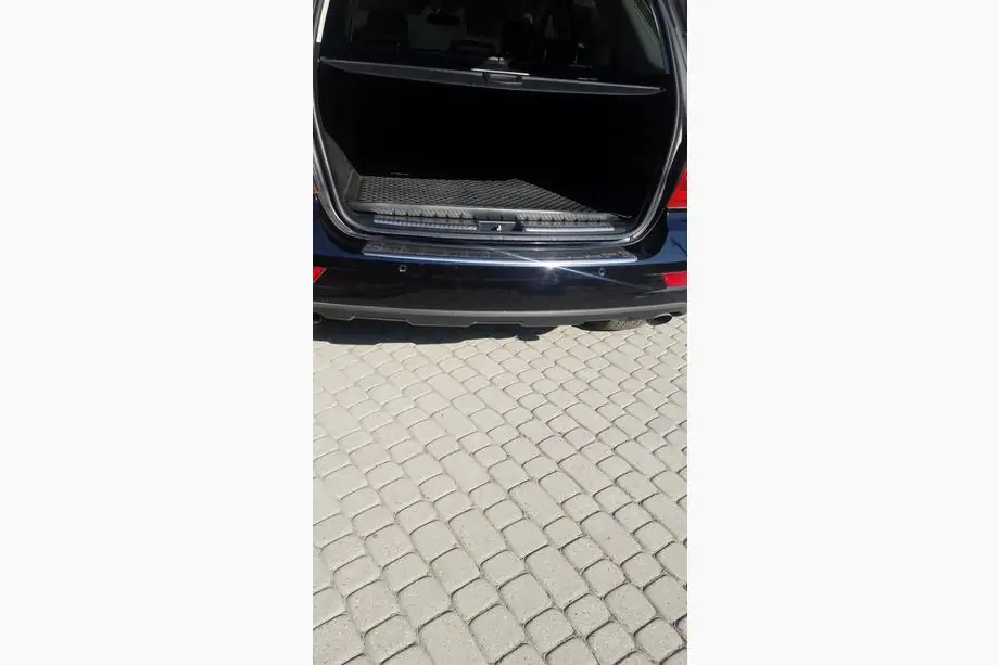 Mercedes ML W164 2005–2011 Bakre stötfångarskydd OmsaLine (rostfritt stål) Foto 5