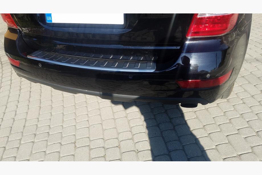 Mercedes ML W164 2005–2011 Bakre stötfångarskydd OmsaLine (rostfritt stål) Matt Image