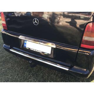 List ovanför registreringsskylten (rostfritt stål) Mercedes Vito W638 1996–2003 foto 2
